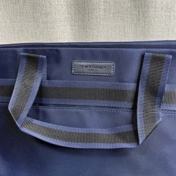 💙 GIORGIO ARMANI Frag. Messenger Bag - Picture 6 of 8
